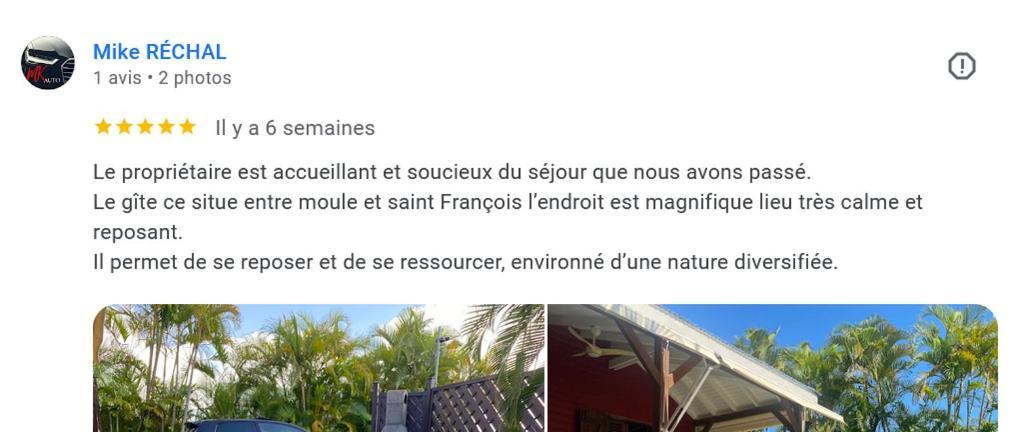 Lodge "Le Temps D'Un Reve" Saint-Francois  Exteriör bild